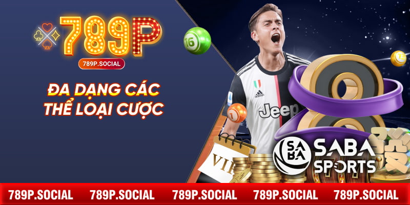 Đa dạng các thể loại cược tại thể thao saba sports 789p