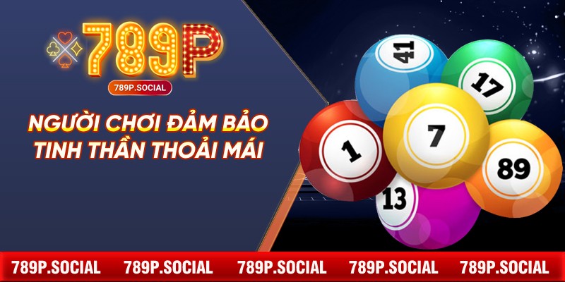 Người chơi đảm bảo tinh thần thoải mái